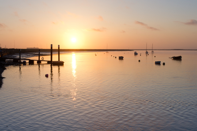 River Alde Sunrise at Orford-2 
 Keywords: RSPB Havergate Island 21-4-13, Tony Pick